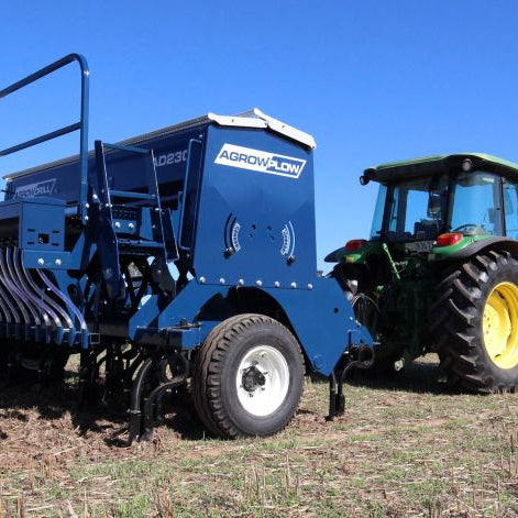 Agrowdrill Seed Drill sowing seed for pastoral use