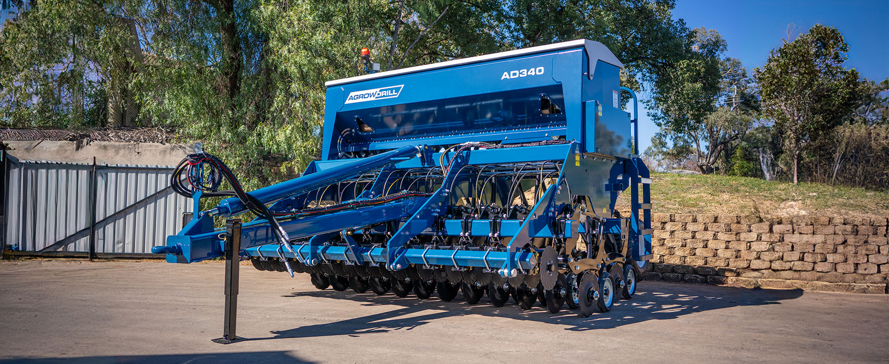 AD340 Agrowdrill | Premium Disc Seeder — Agrowplow